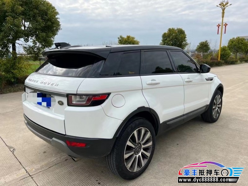 17年路虎揽胜极光SUV抵押车出售