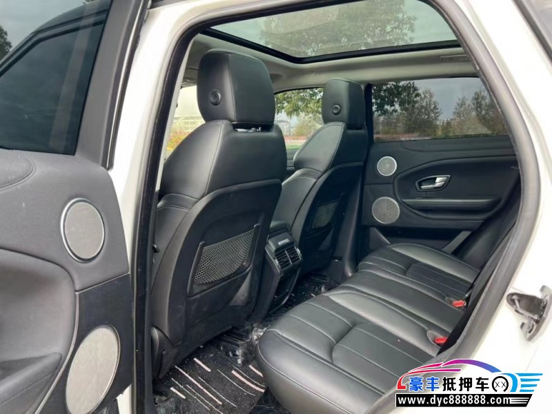 17年路虎揽胜极光SUV抵押车出售