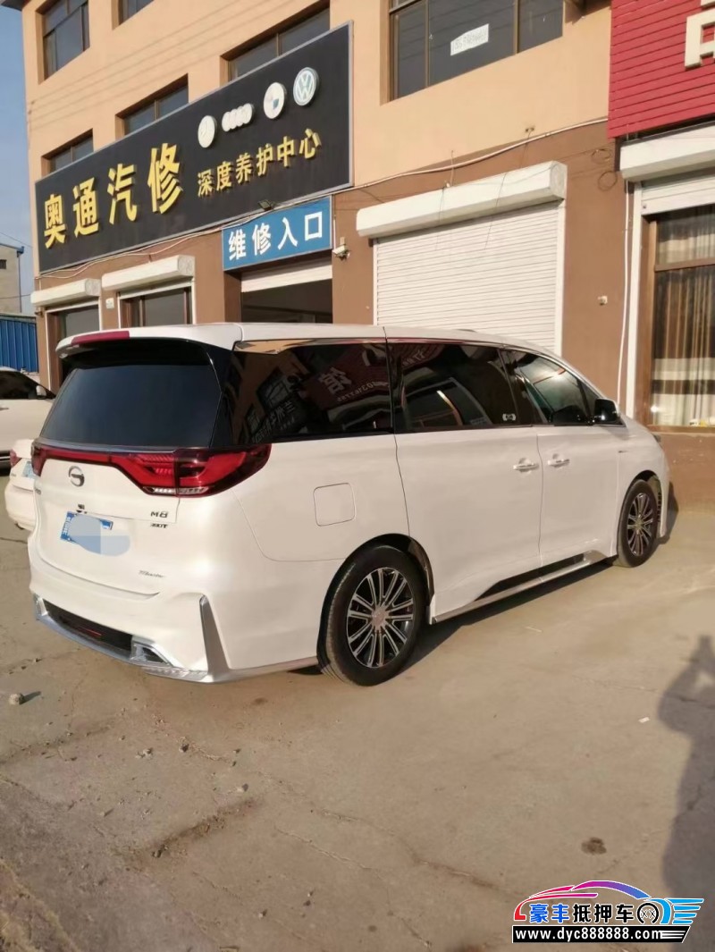 22年传祺GM8MPV抵押车出售