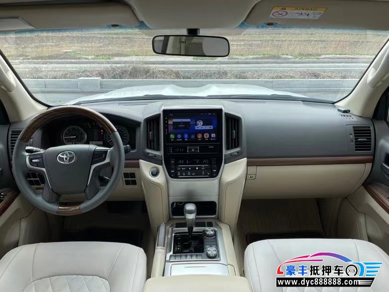 18年丰田兰德酷路泽SUV抵押车出售