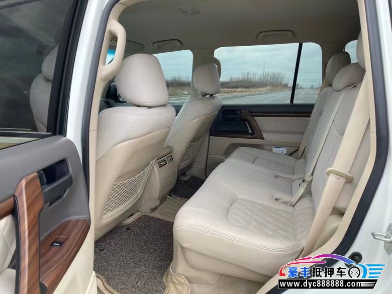 18年丰田兰德酷路泽SUV抵押车出售