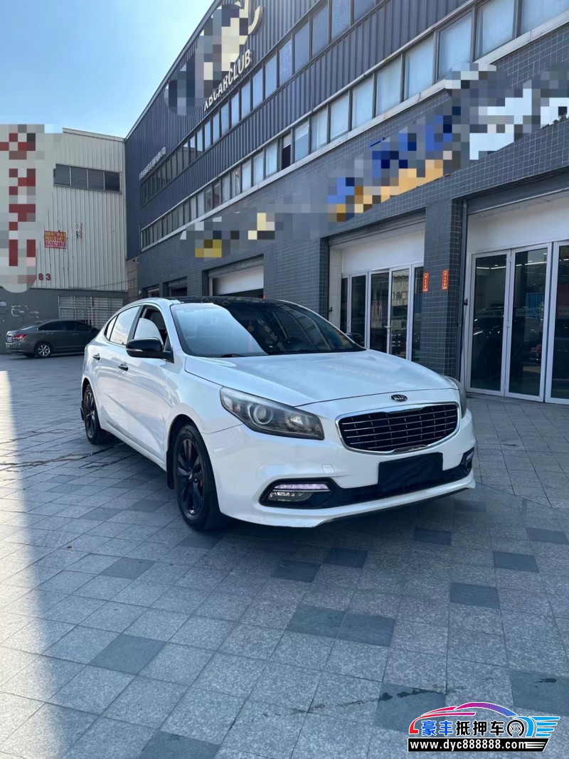 16年起亚K4轿车抵押车出售