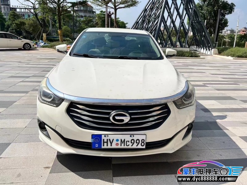 16年传祺GA6轿车抵押车出售