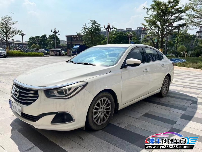 16年传祺GA6轿车抵押车出售