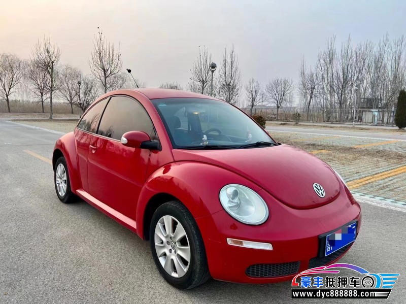 10年大众甲壳虫轿车抵押车出售