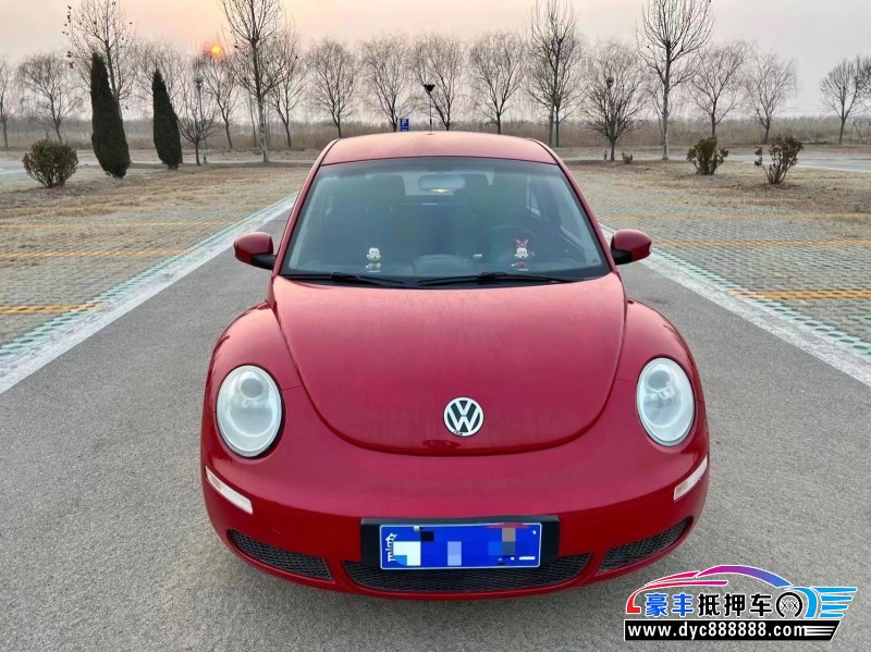 10年大众甲壳虫轿车抵押车出售