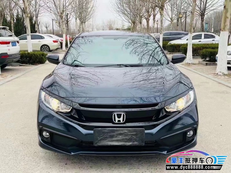 22年本田思域轿车抵押车出售