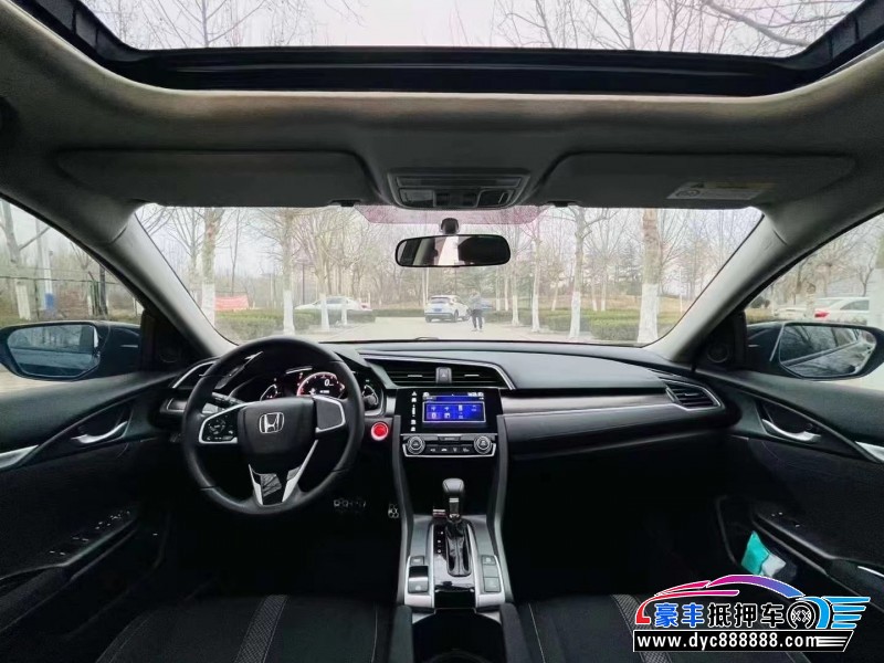 22年本田思域轿车抵押车出售