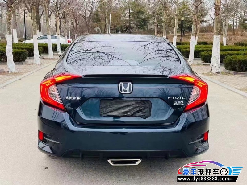 22年本田思域轿车抵押车出售