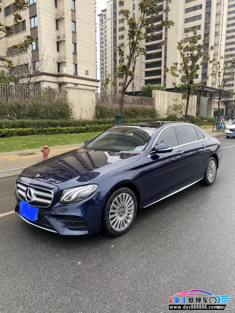 19年奔驰E轿车抵押车出售