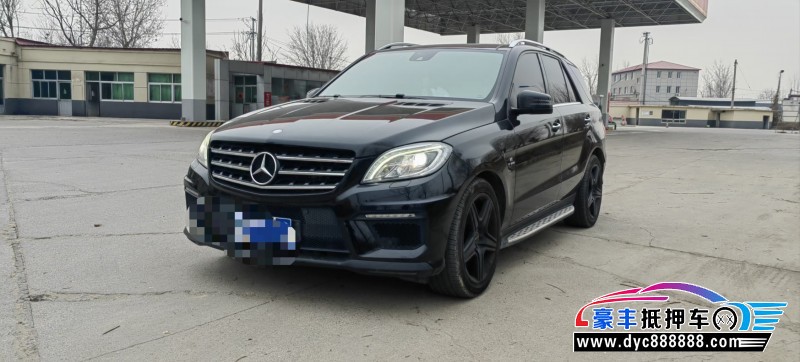 14年奔驰ML轿车抵押车出售