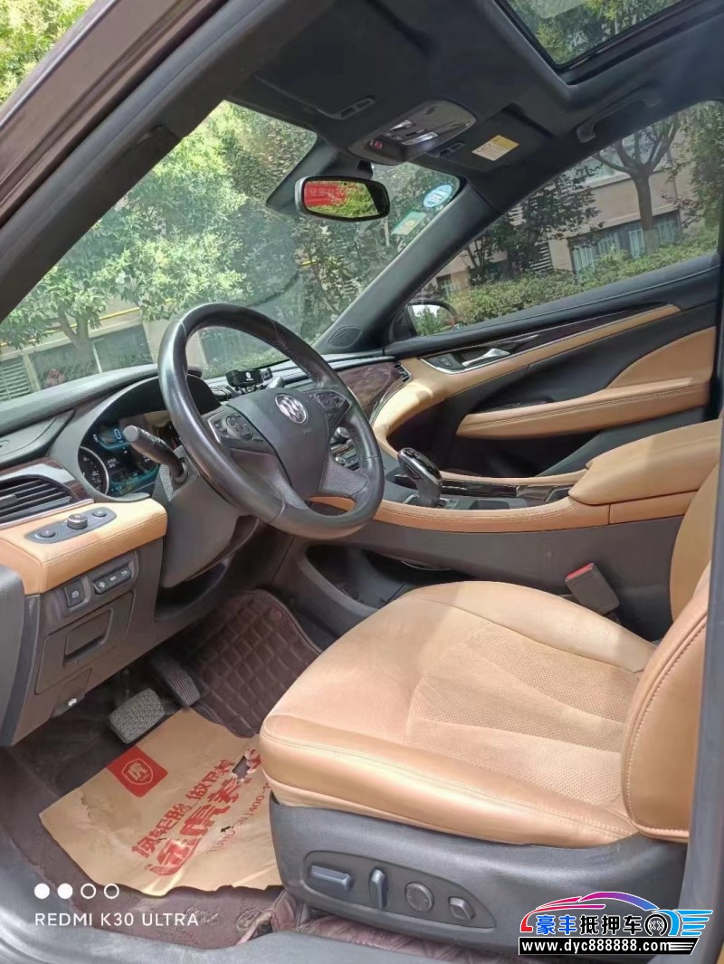 19年别克君越轿车抵押车出售