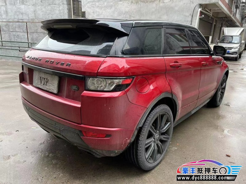 13年路虎揽胜极光SUV抵押车出售