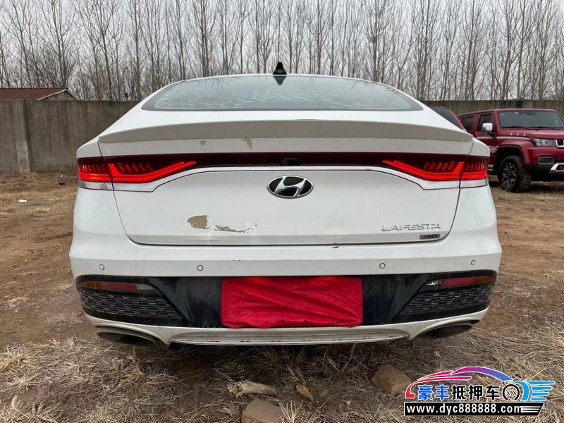 19年现代菲斯塔轿车抵押车出售