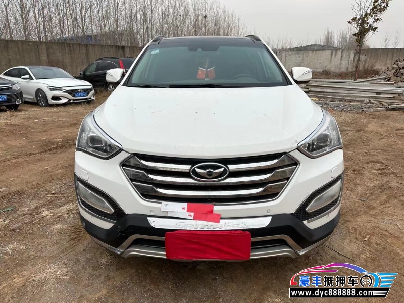 13年现代格越SUV抵押车出售