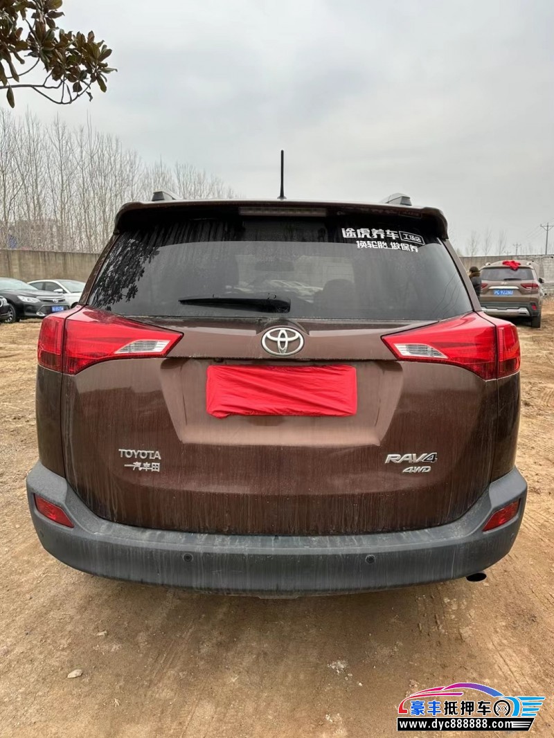 14年丰田RAV4荣放SUV抵押车出售