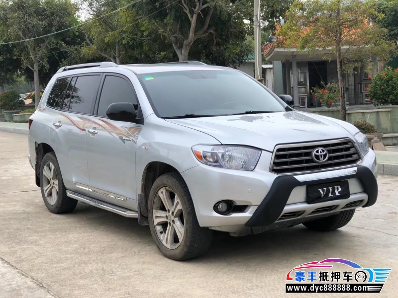 10年丰田汉兰达SUV抵押车出售