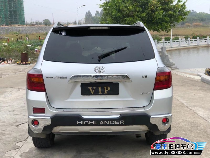 10年丰田汉兰达SUV抵押车出售