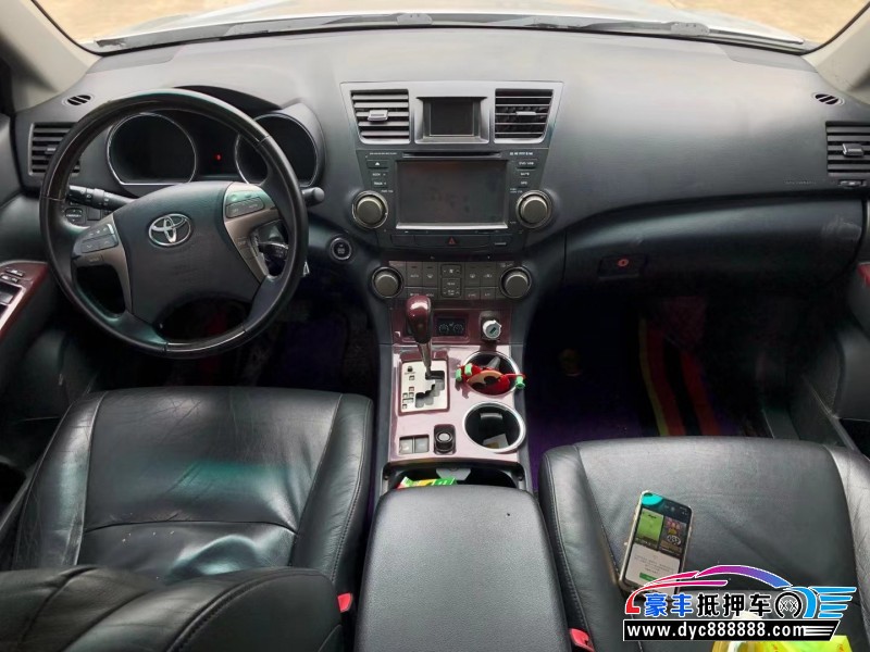 10年丰田汉兰达SUV抵押车出售