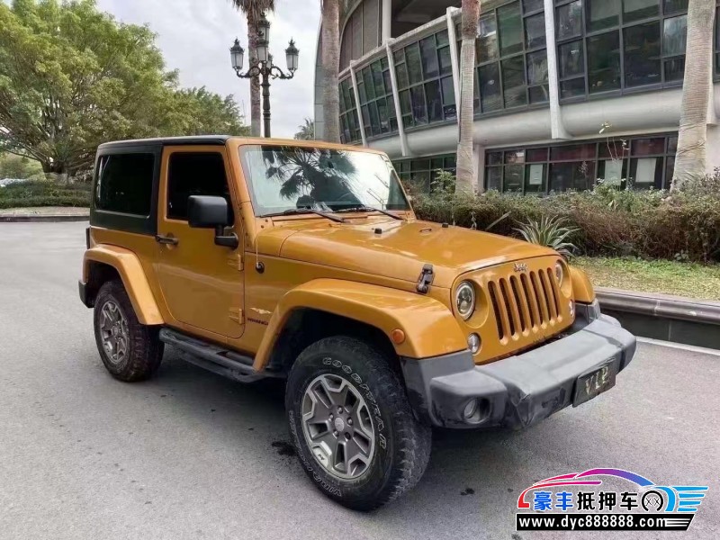 15年Jeep牧马人轿车抵押车出售