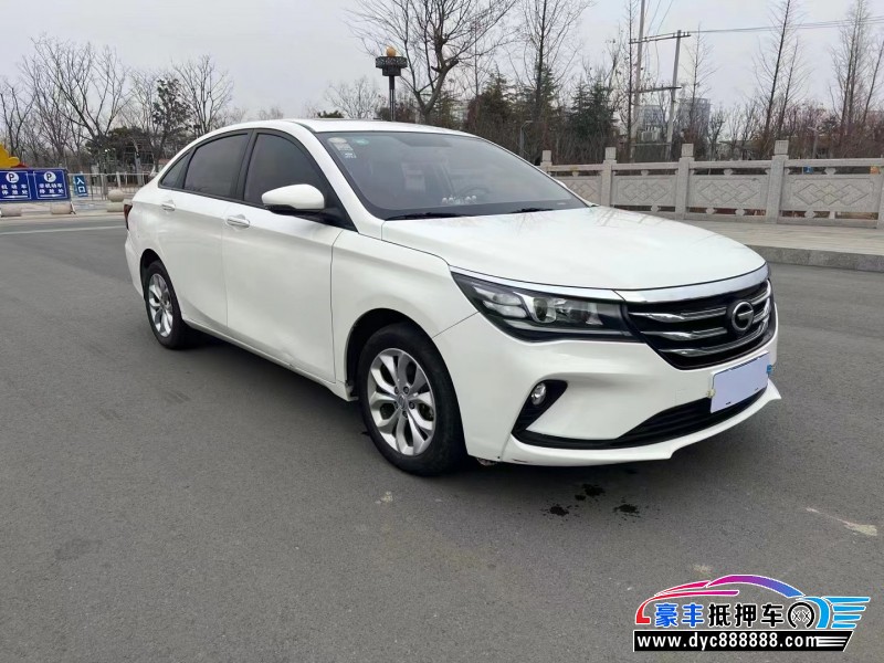 18年传祺GA4轿车抵押车出售