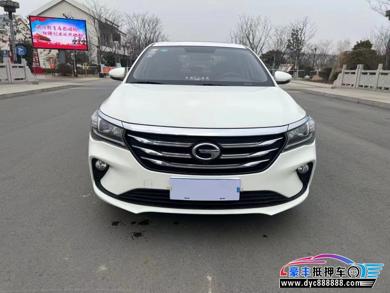 18年传祺GA4轿车抵押车出售