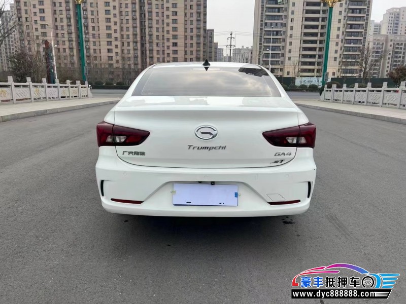 18年传祺GA4轿车抵押车出售