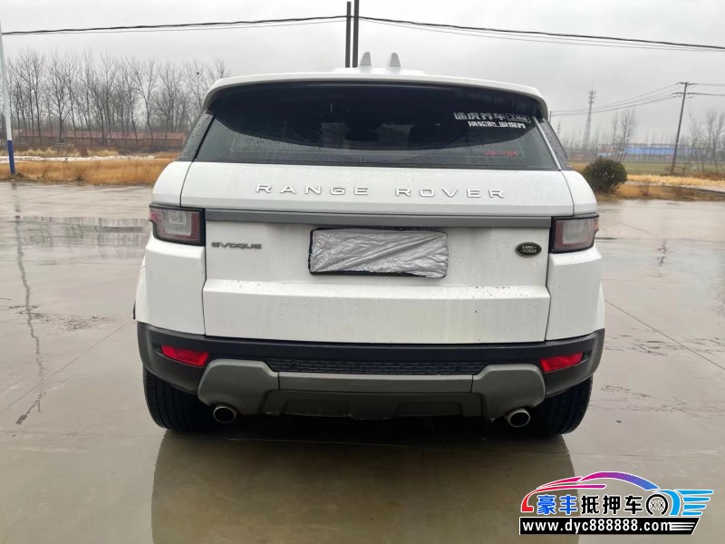 17年路虎揽胜极光SUV抵押车出售