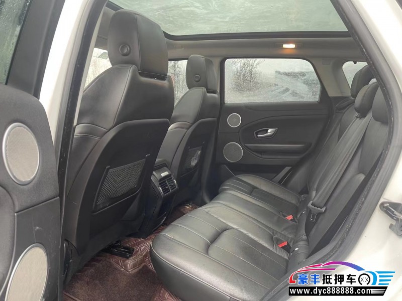 17年路虎揽胜极光SUV抵押车出售