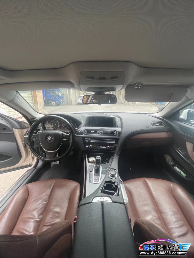 13年宝马6系轿车抵押车出售