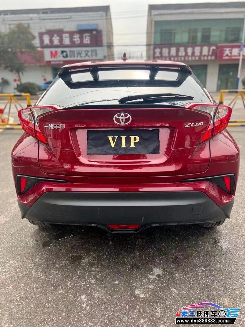 22年丰田奕泽SUV抵押车出售