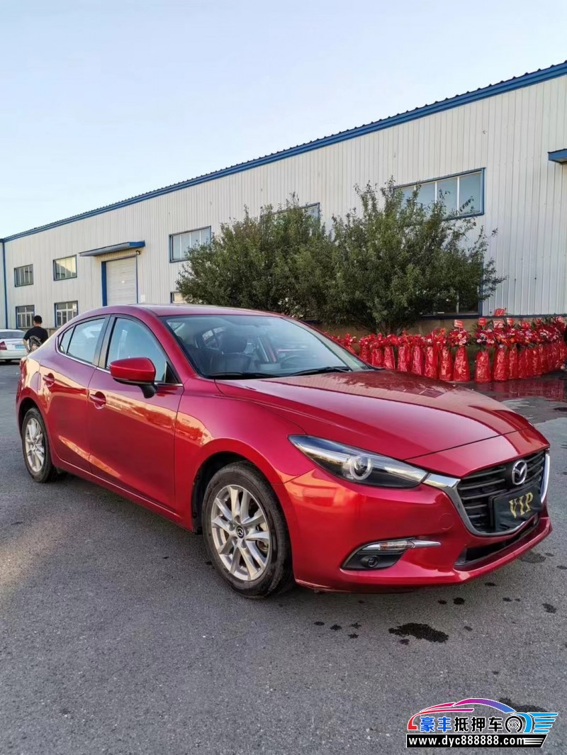 18年马自达昂克赛拉轿车抵押车出售