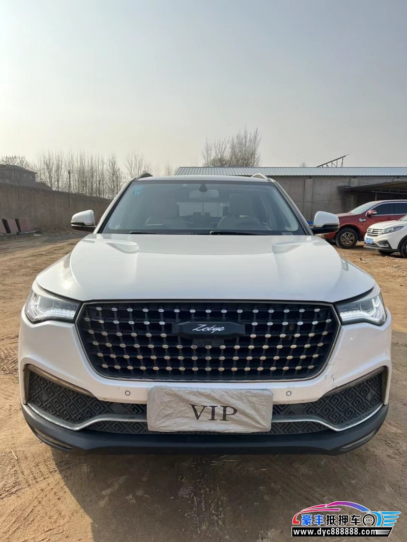 16年众泰T700SUV抵押车出售