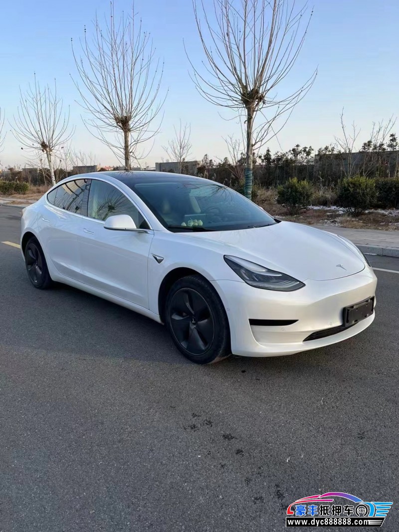 20年特斯拉MODEL 3轿车抵押车出售