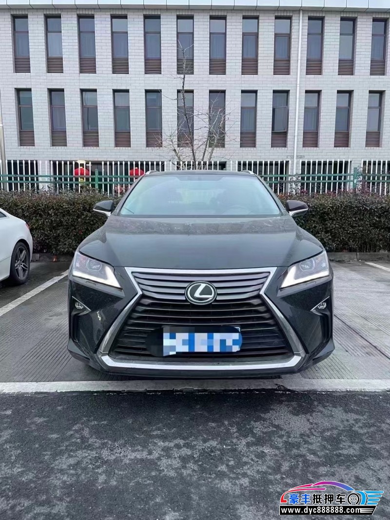 17年雷克萨斯RX轿车抵押车出售