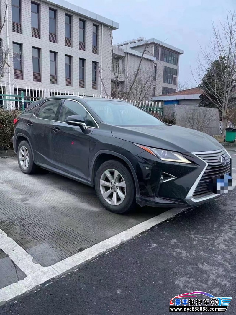 17年雷克萨斯RX轿车抵押车出售