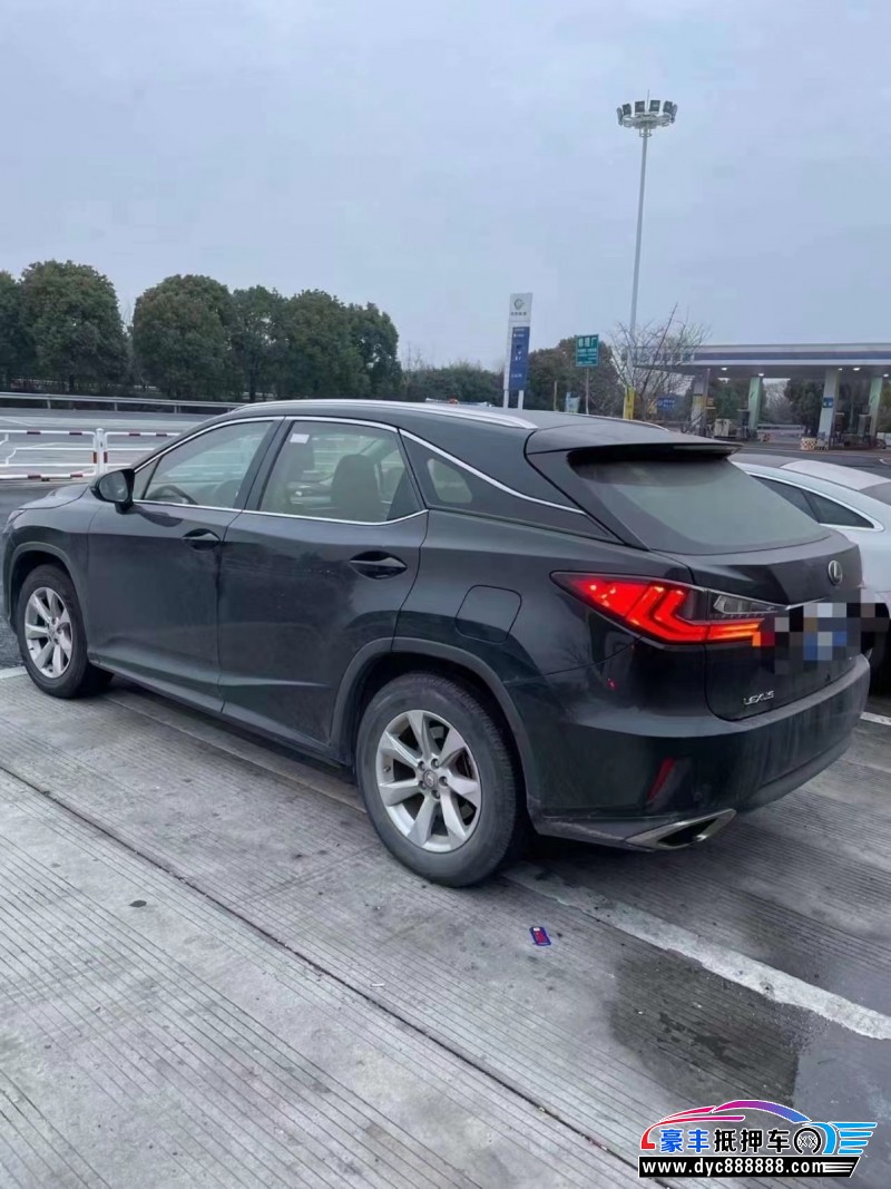 17年雷克萨斯RX轿车抵押车出售