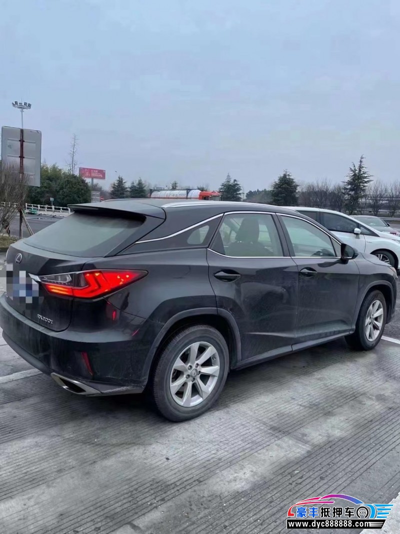 17年雷克萨斯RX轿车抵押车出售