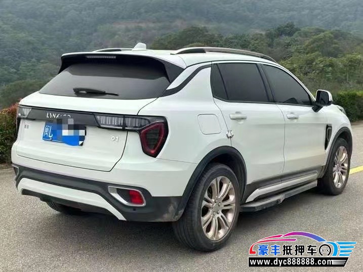 19年领克01轿车抵押车出售