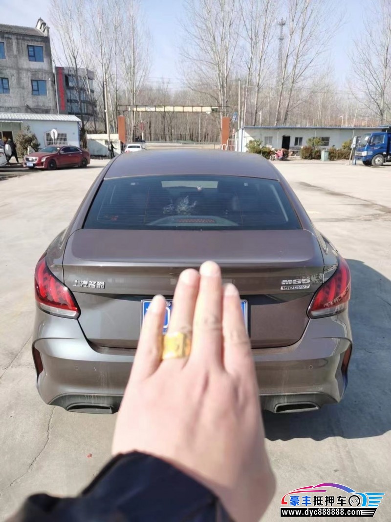 22年名爵5轿车抵押车出售