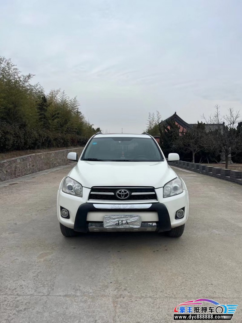 10年丰田RAV4荣放轿车抵押车出售