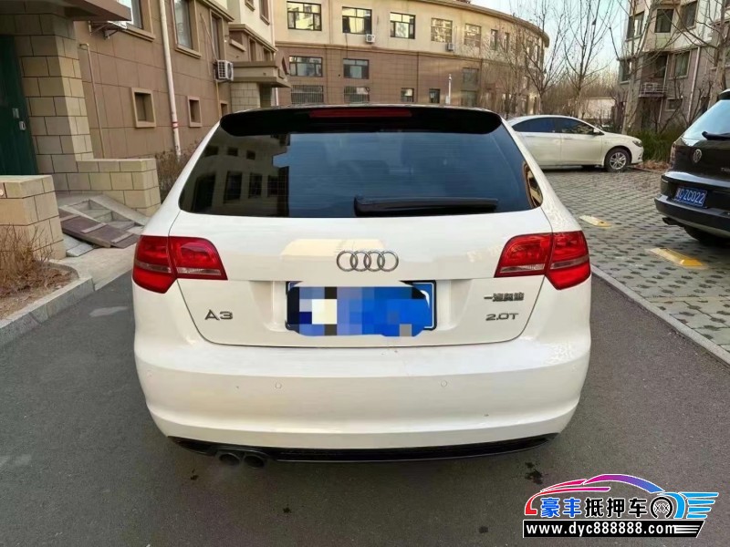 12年奥迪A3轿车抵押车出售