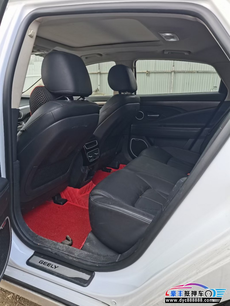 18年吉利博瑞轿车抵押车出售