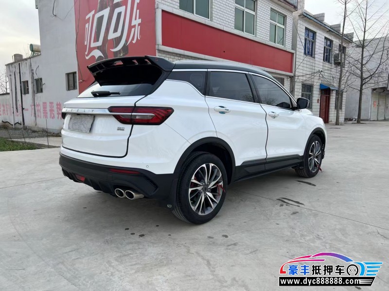 20年吉利缤越轿车抵押车出售