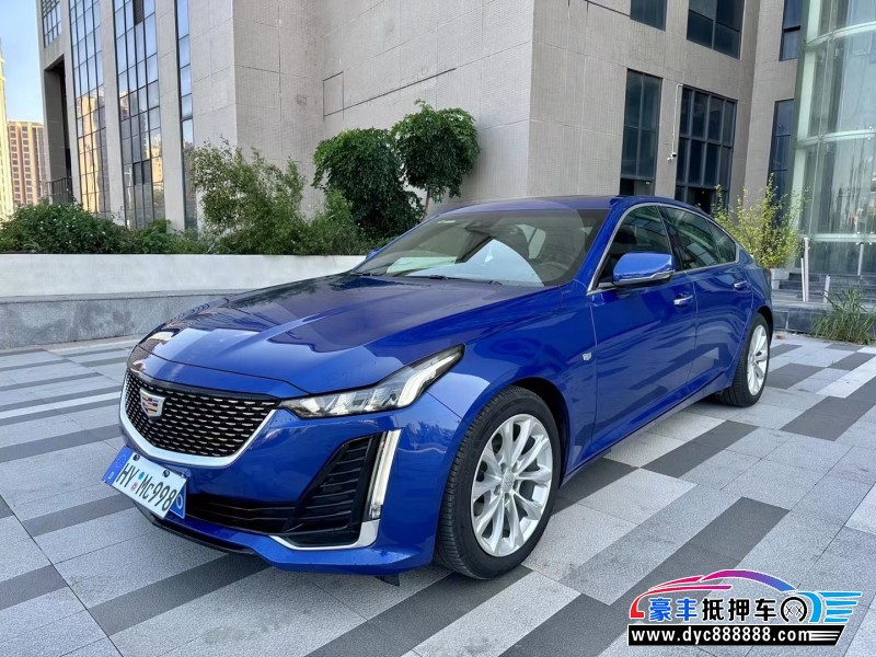 21年凯迪拉克CT5轿车抵押车出售