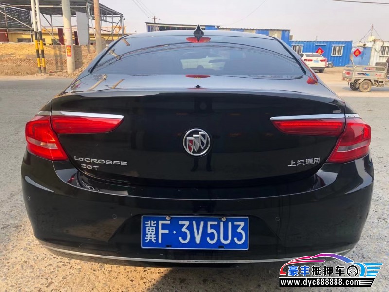 19年别克君越轿车抵押车出售