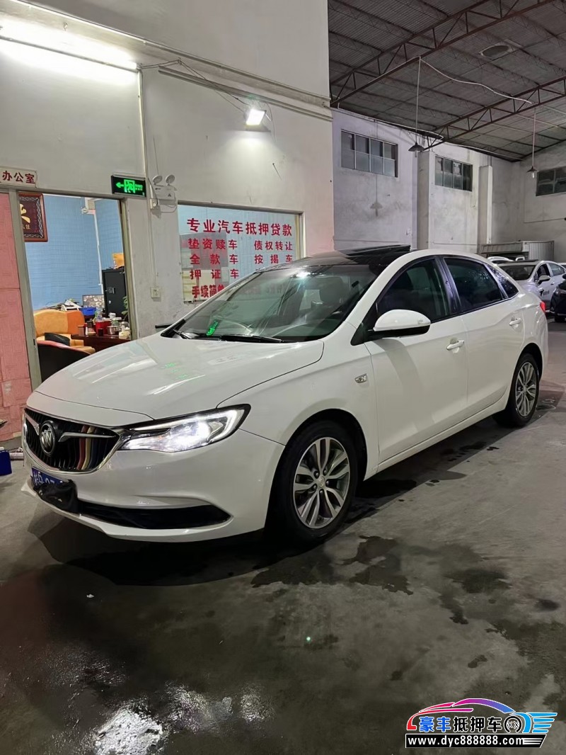 18年别克英朗轿车抵押车出售