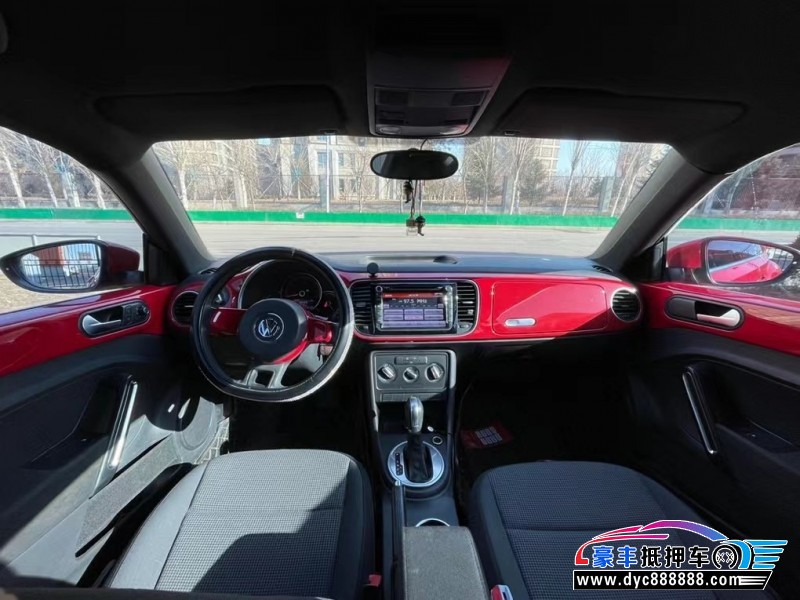 15年大众甲壳虫轿车抵押车出售