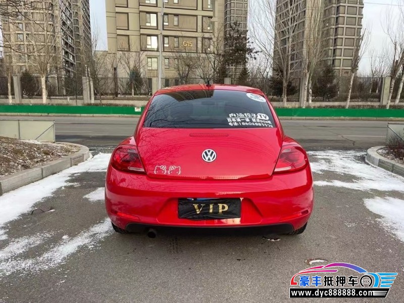 15年大众甲壳虫轿车抵押车出售