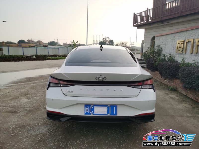 22年现代伊兰特轿车抵押车出售